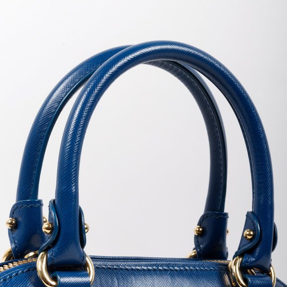 Salvatore Ferragamo Sapphire Darina Mini Satchel Bag - Picture 8 of 14